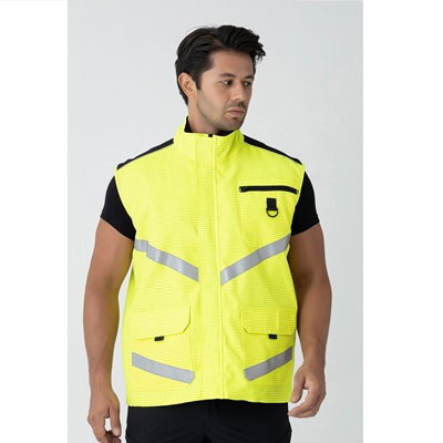 Polycotton antistatic jacket