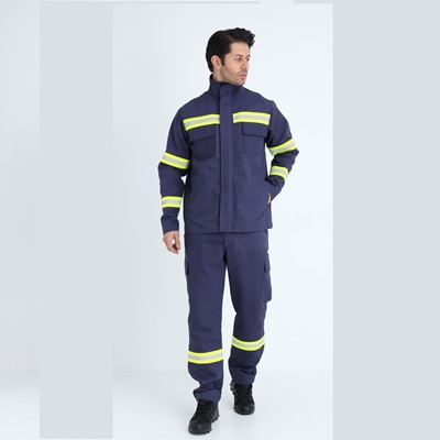 Cotton Polyamide Flame Retardant Coverall